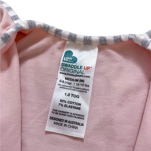 Love to Dream • MD 13 to 19 lbs Swaddle Up Pink - Picture 3 of 3